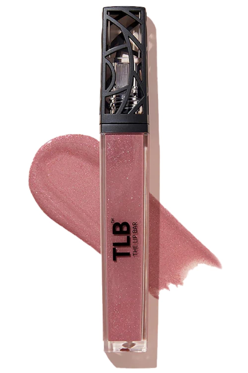 The Lip Bar - Lip Gloss, Girl Boss (Muted Pink Shimmer) - Gloss Up Color Rich - Smooth, Not Sticky Formula - Coconut Oil, Olive Oil, Argan Oil & Vitamin E - Vegan & Cruelty Free - .30 fl oz
