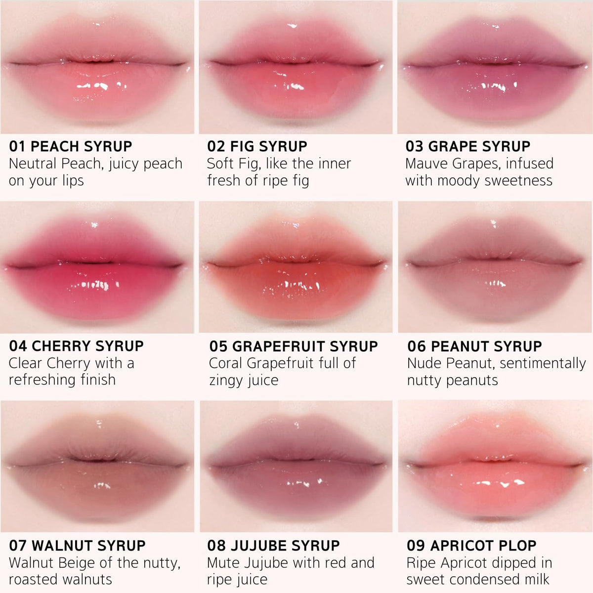 BBIA Over Glaze Lip Gloss, Plumping Volumizing Tint, 06 PEANUT SYRUP