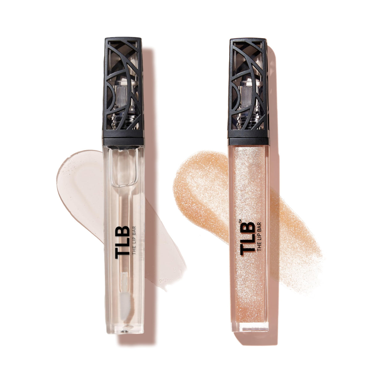 The Lip Bar - Lip Gloss, Girl Boss (Muted Pink Shimmer) - Gloss Up Color Rich - Smooth, Not Sticky Formula - Coconut Oil, Olive Oil, Argan Oil & Vitamin E - Vegan & Cruelty Free - .30 fl oz