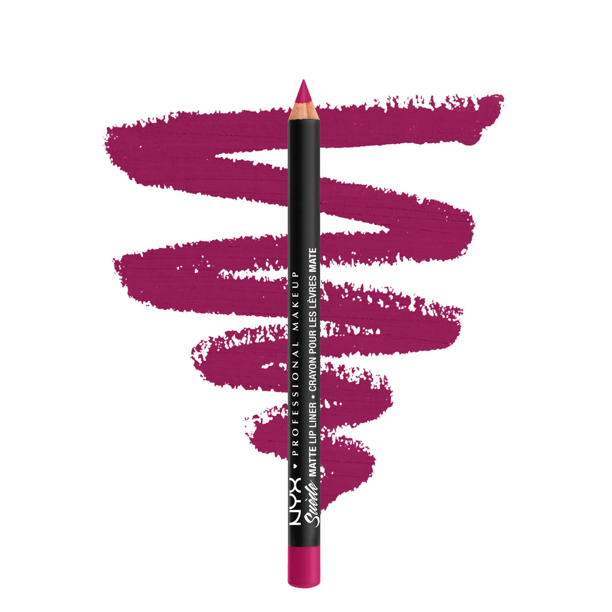 NYX PROFESSIONAL MAKEUP Suede Matte Lip Liner, Velvety-Smooth, Long-Lasting Formula For A Defined Lip Makeup Look - Cold Brew (Brown)