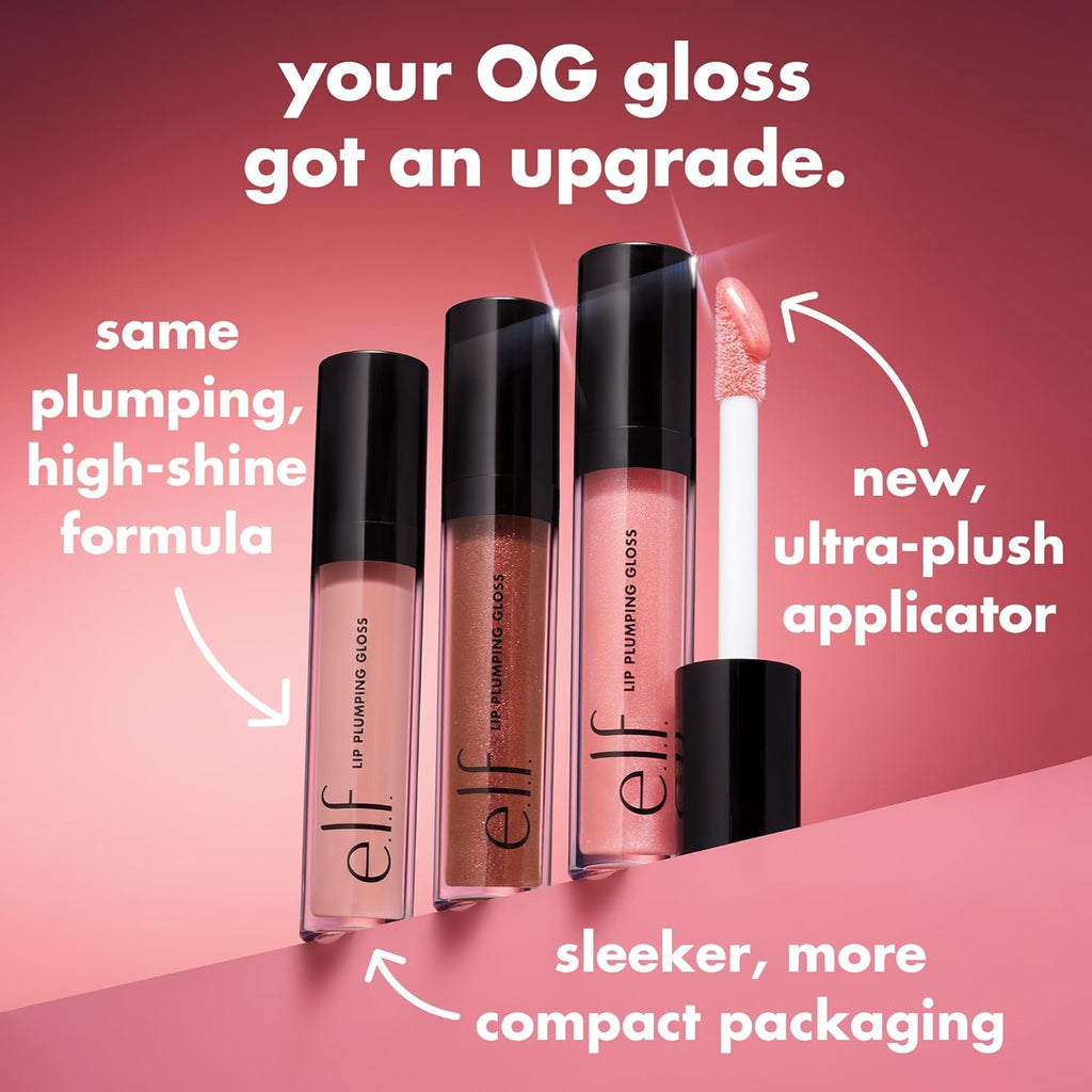 e.l.f. Lip Plumping Gloss, Chocolate Glaze
