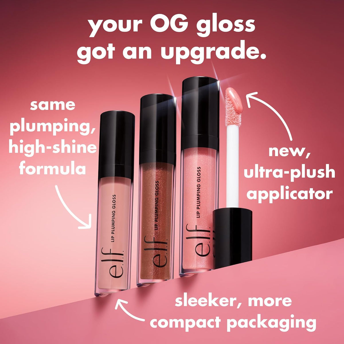 e.l.f. Lip Plumping Gloss, Chocolate Glaze