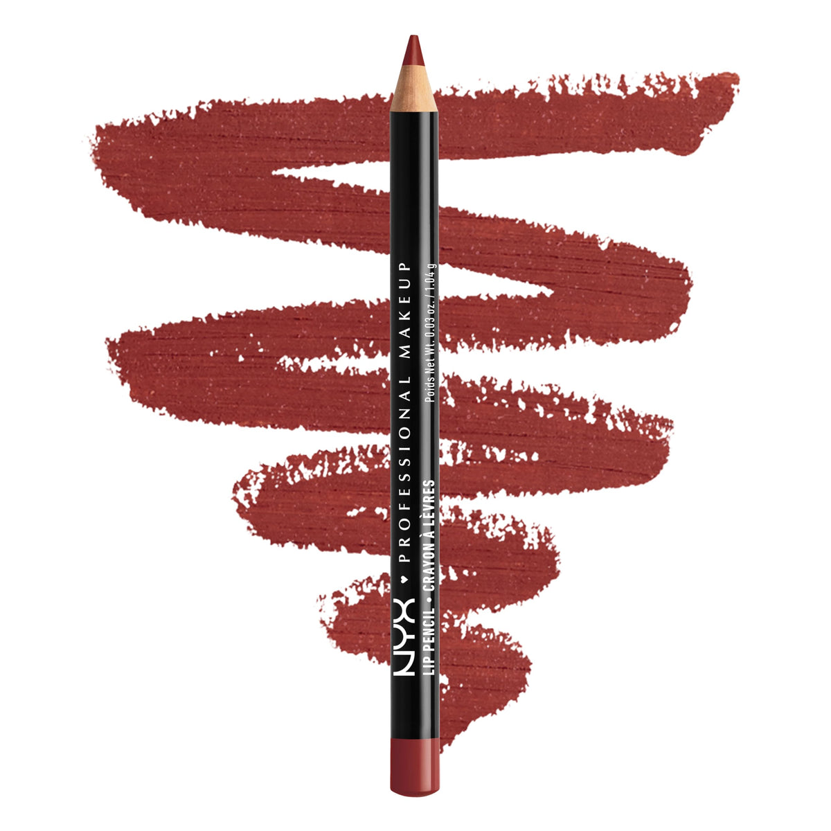 NYX PROFESSIONAL MAKEUP Slim Lip Pencil, Long-Lasting Creamy Lip Liner - Ever