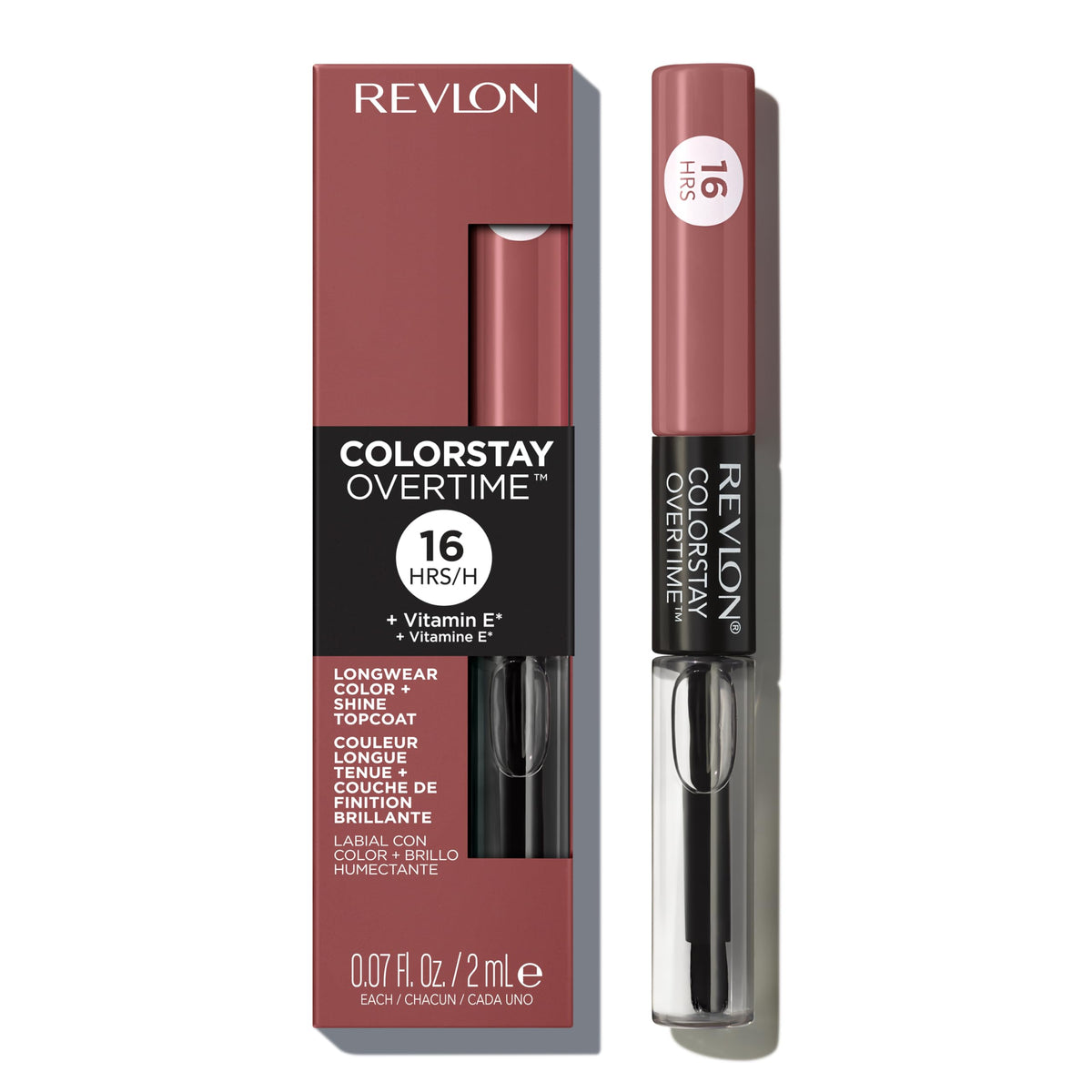 Revlon ColorStay Overtime Lipcolor, 005 Infinite Raspberry, 0.07 fl oz