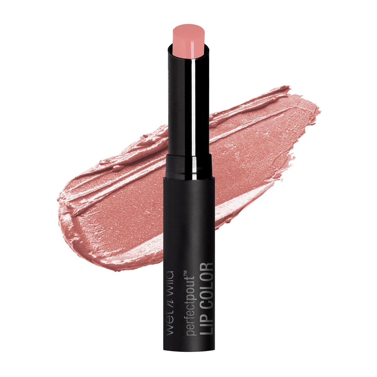 wet n wild Perfect Pout Lipstick, Dark Red My Blackberry Broke, Vegan | Gluten-Free | Cruelty-Free | Lip Color, Lip Color