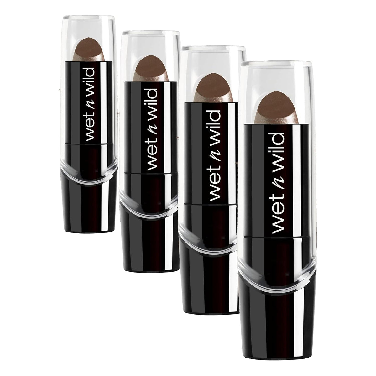 wet n wild Silk Finish Lipstick, Hydrating Rich Buildable Lip Color, Formulated with Vitamins A,E, & Macadamia for Ultimate Hydration, Cruelty-Free & Vegan - Just Garnet