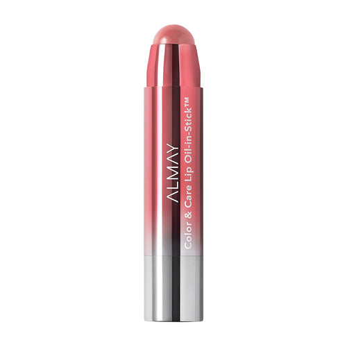 Almay Color & Care Lip Oil in Stick, 120 Rosy Glaze, 0.09 oz