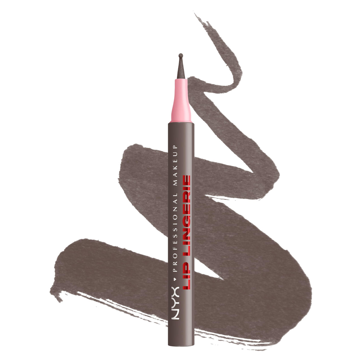NYX PROFESSIONAL MAKEUP Lip Lingerie Liner Stain, Seamless Make Up with All-Day Color, Waterproof Lip Stain Finish - Up All Night (Black Cherry)