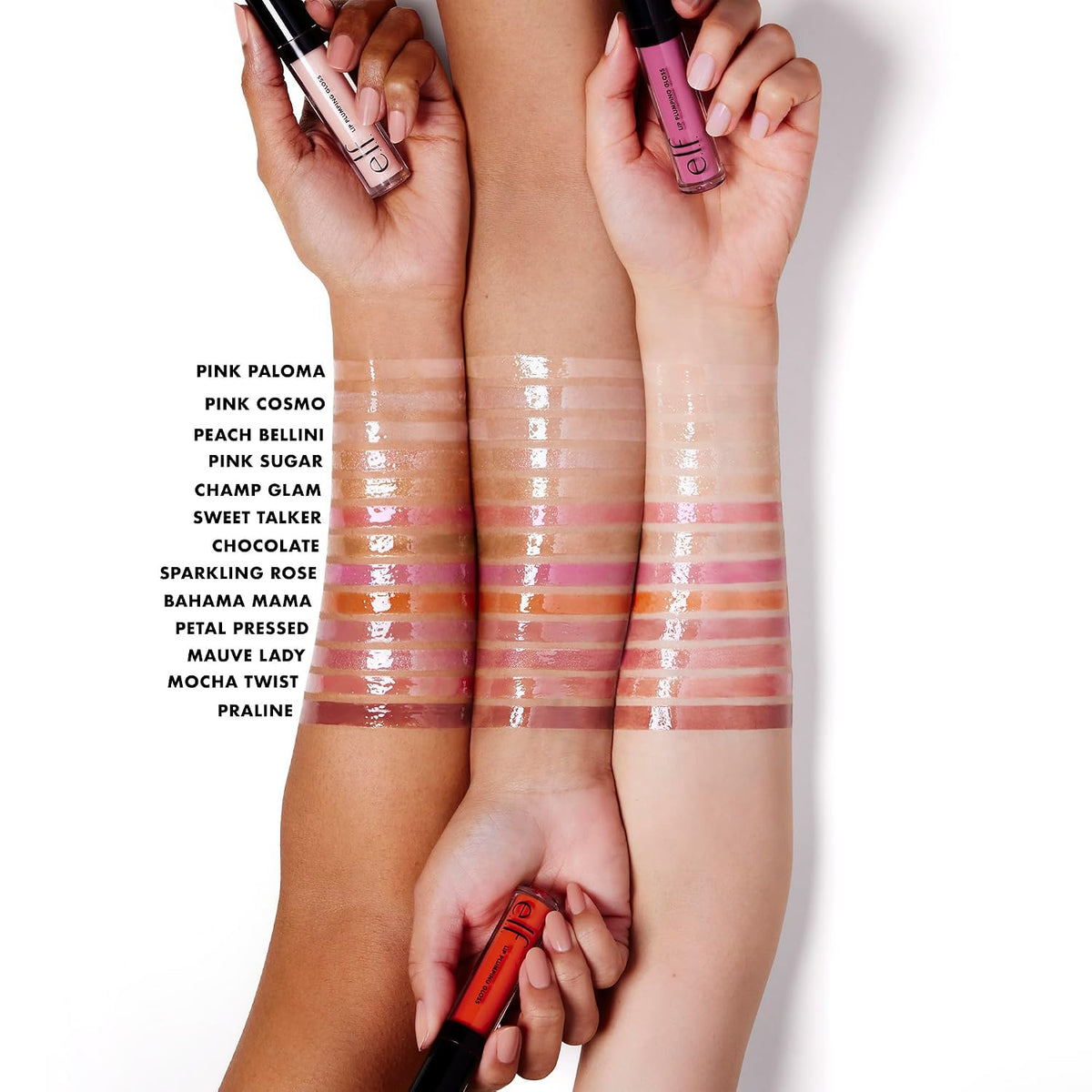 e.l.f. Lip Plumping Gloss, Chocolate Glaze