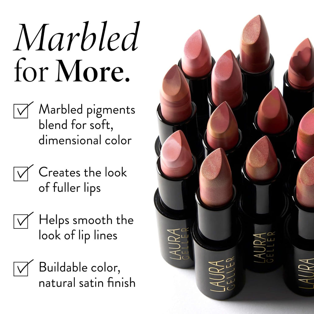 LAURA GELLER Italian Marble Sheer Hydrating Lipstick - Strawberry Toffee