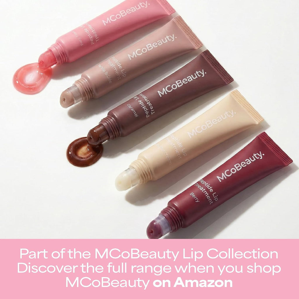 MCoBeauty Peptide Lip Treatment - Vanilla Brulee Plumping Lip Gloss Balm