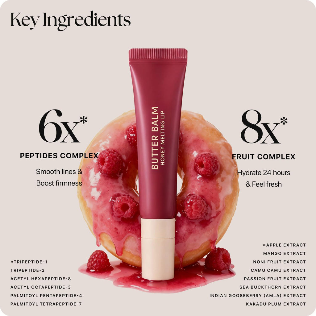 Nature Republic Honey Melting Lip Butter Balm (RASPBERRY GLAZE)