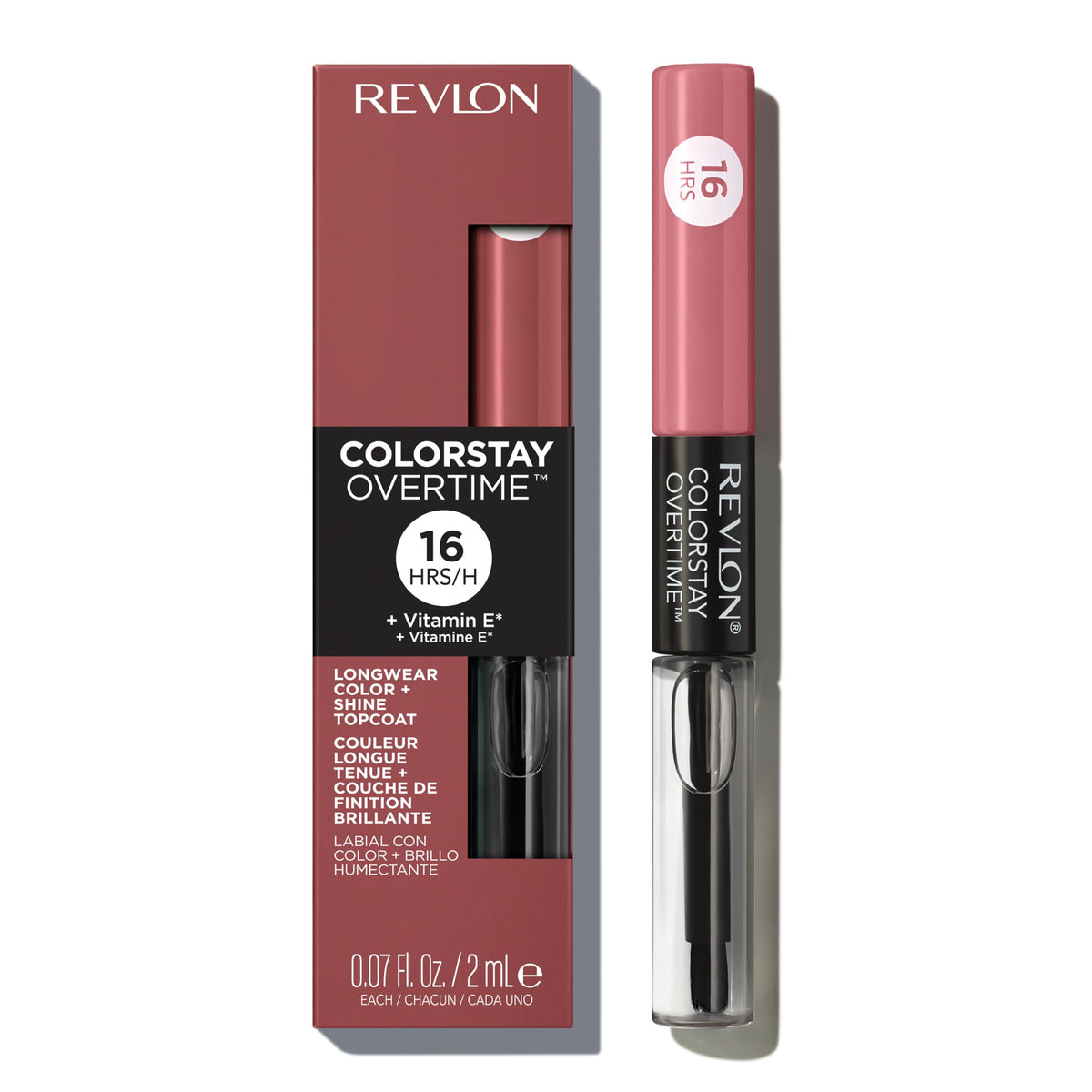 Revlon ColorStay Overtime Lipcolor, 005 Infinite Raspberry, 0.07 fl oz