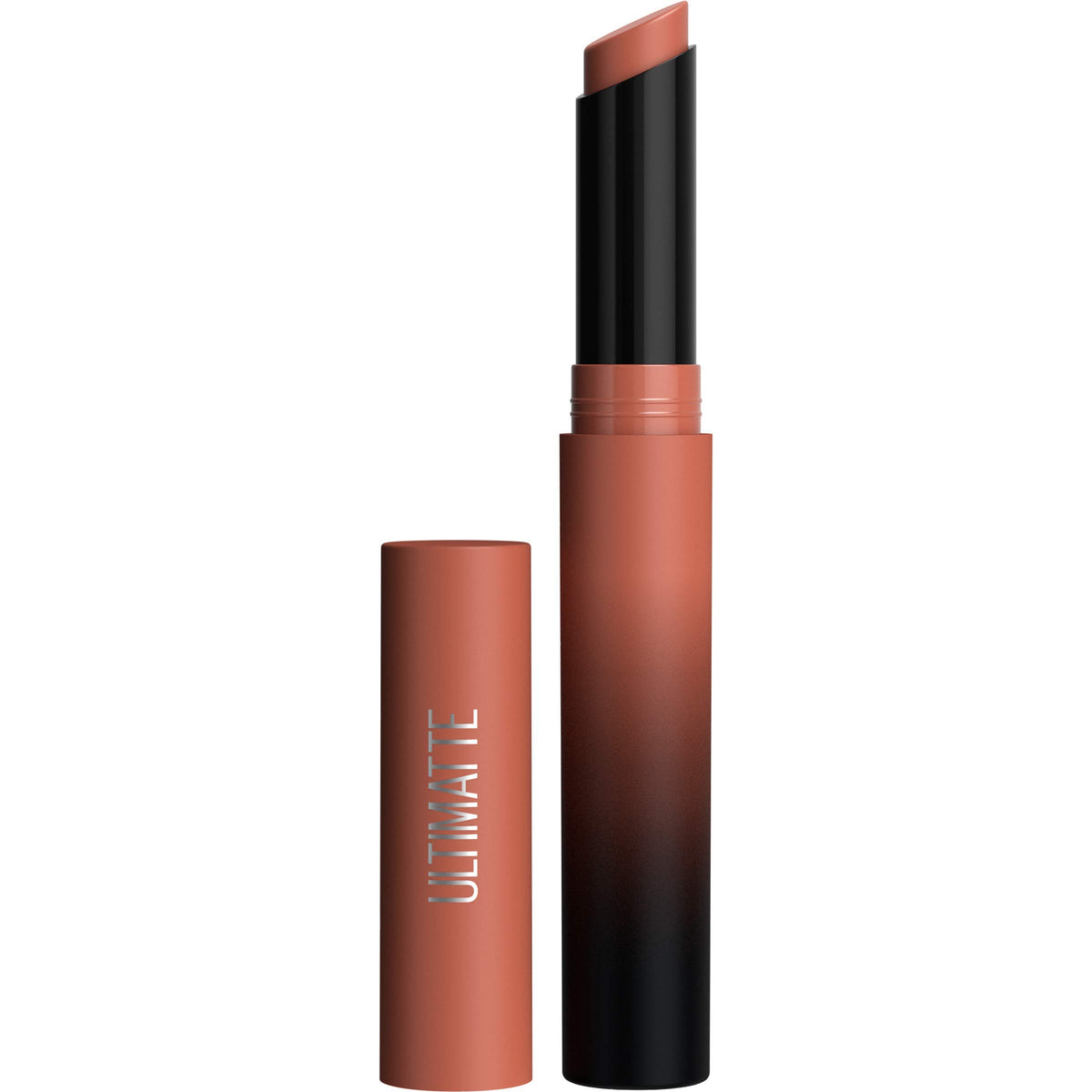 Maybelline Color Sensational Ultimatte Matte Lipstick, Non-Drying, Intense Color Pigment, More Truffle, Cocoa Brown, 1 Count