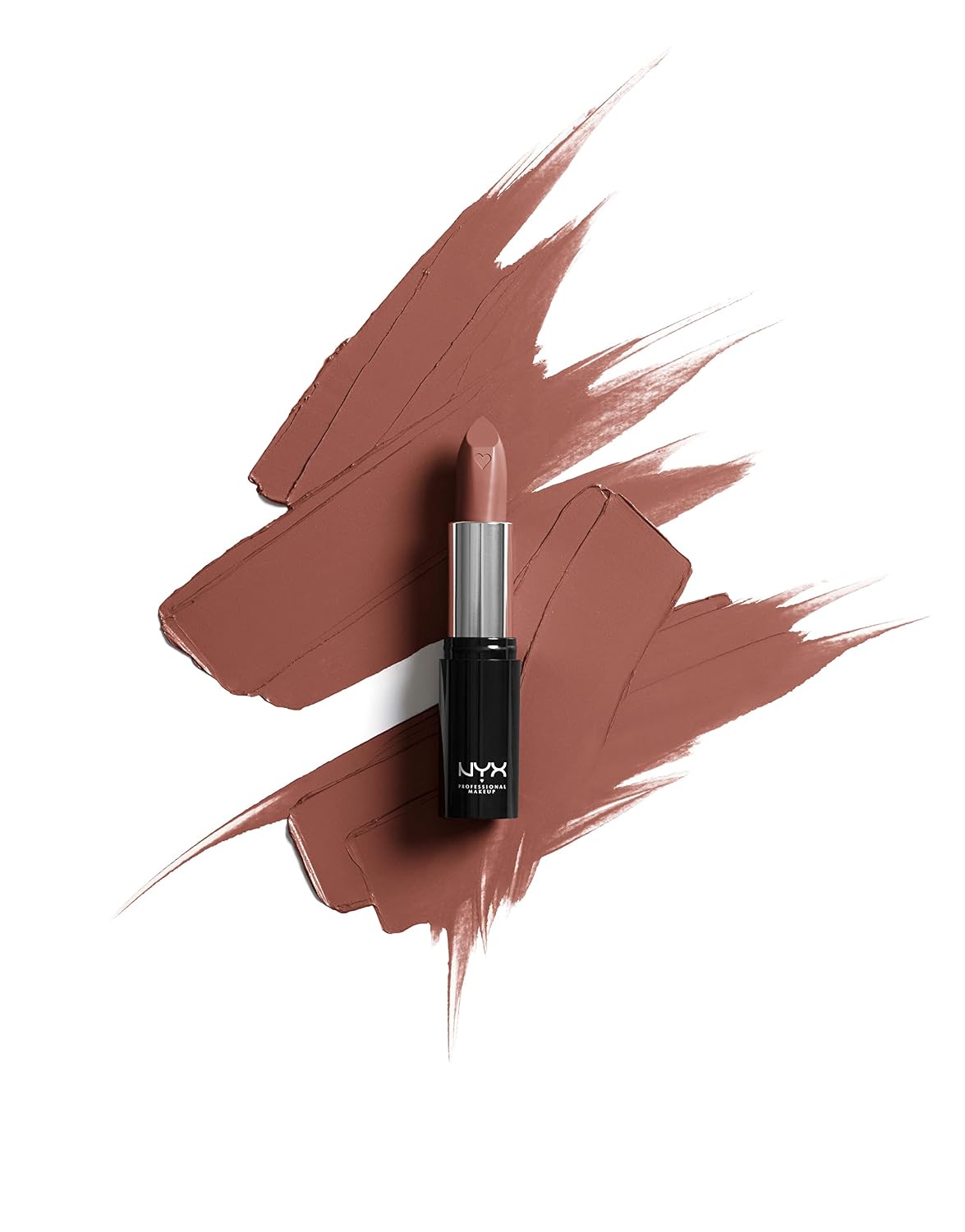 NYX PROFESSIONAL MAKEUP Shout Loud Satin Lipstick, Infused With Shea Butter - Cali (Honey Brown)