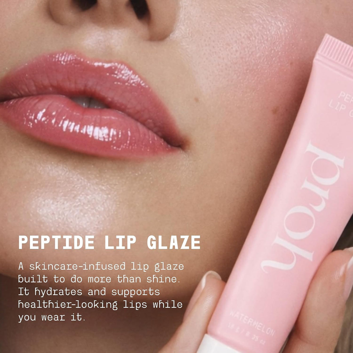 Peptide Lip Glaze, Hydrating Lip Gloss Treatment