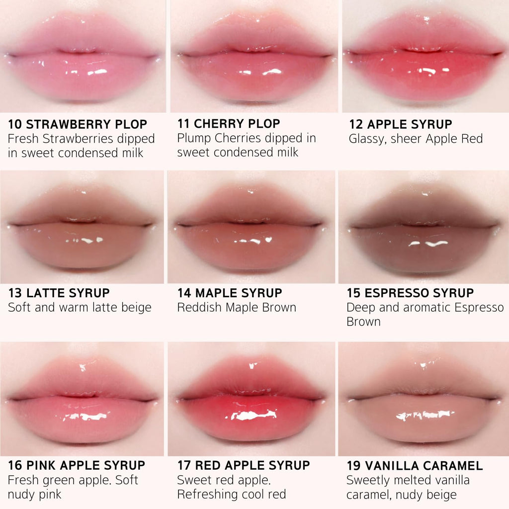 BBIA Over Glaze Lip Gloss, Plumping Volumizing Tint, 06 PEANUT SYRUP