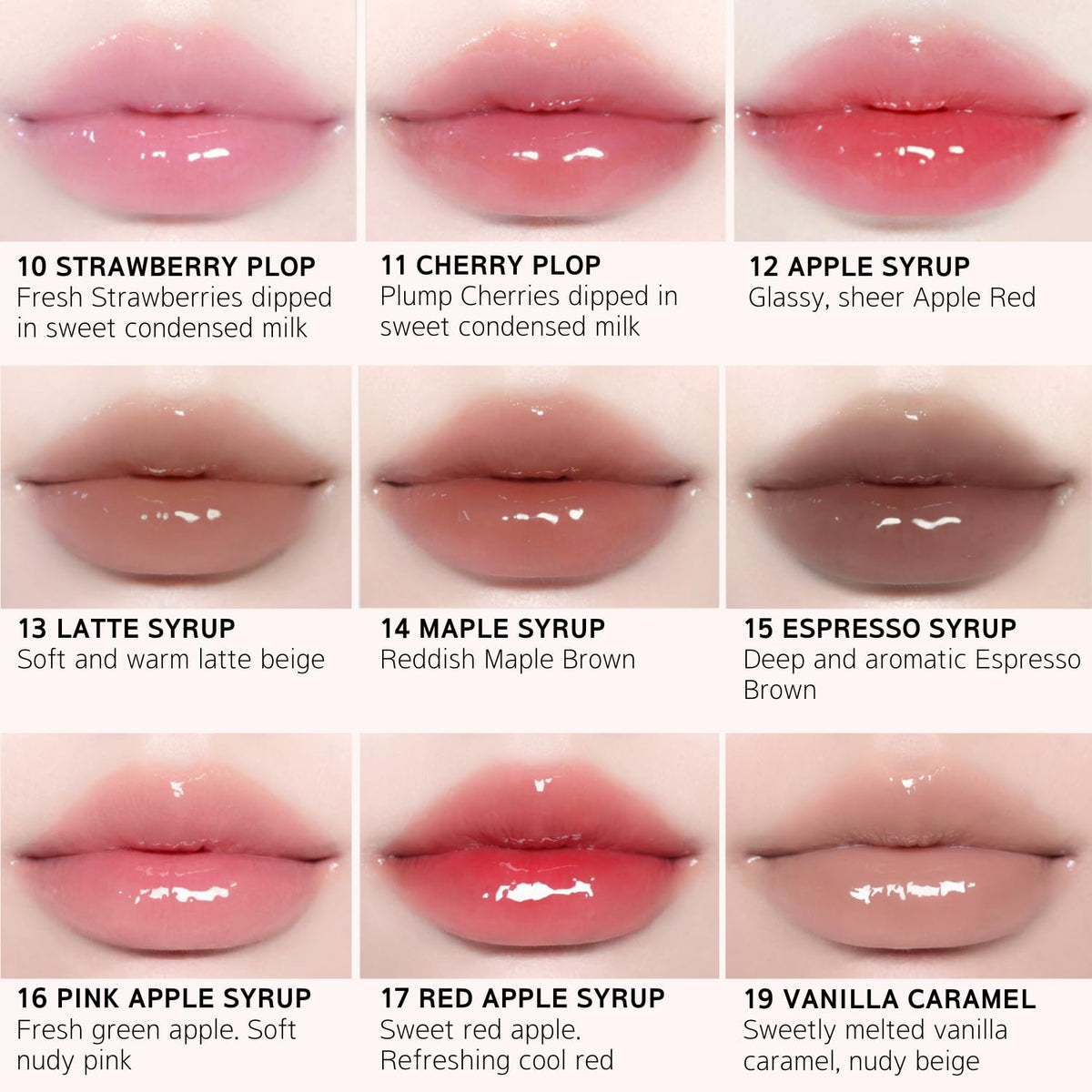 BBIA Over Glaze Lip Gloss, Plumping Volumizing Tint, 06 PEANUT SYRUP