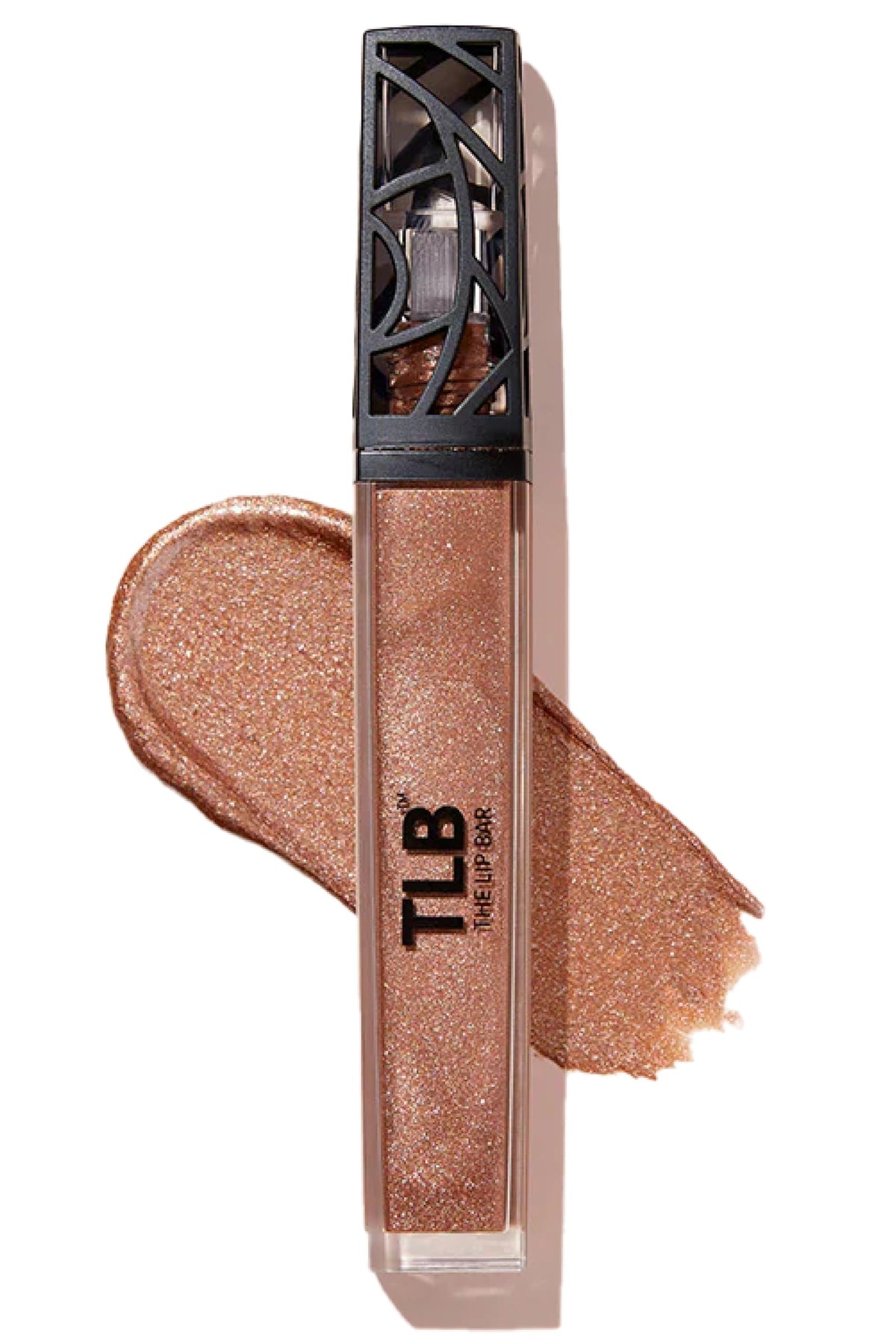 The Lip Bar - Lip Gloss, Girl Boss (Muted Pink Shimmer) - Gloss Up Color Rich - Smooth, Not Sticky Formula - Coconut Oil, Olive Oil, Argan Oil & Vitamin E - Vegan & Cruelty Free - .30 fl oz