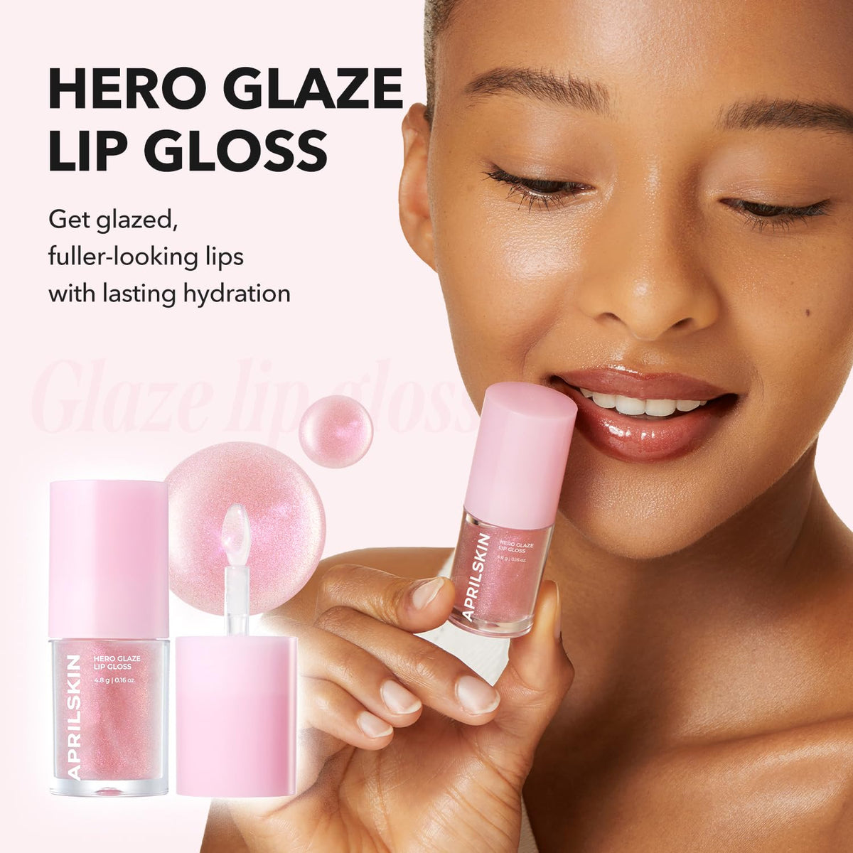 APRILSKIN Hero Glaze Lip Gloss 0.16 oz.