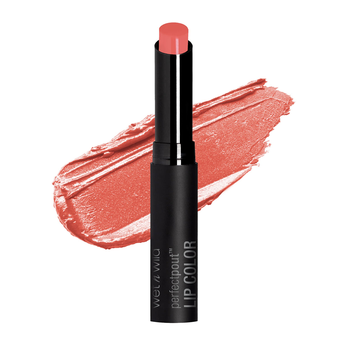 wet n wild Perfect Pout Lipstick, Dark Red My Blackberry Broke, Vegan | Gluten-Free | Cruelty-Free | Lip Color, Lip Color