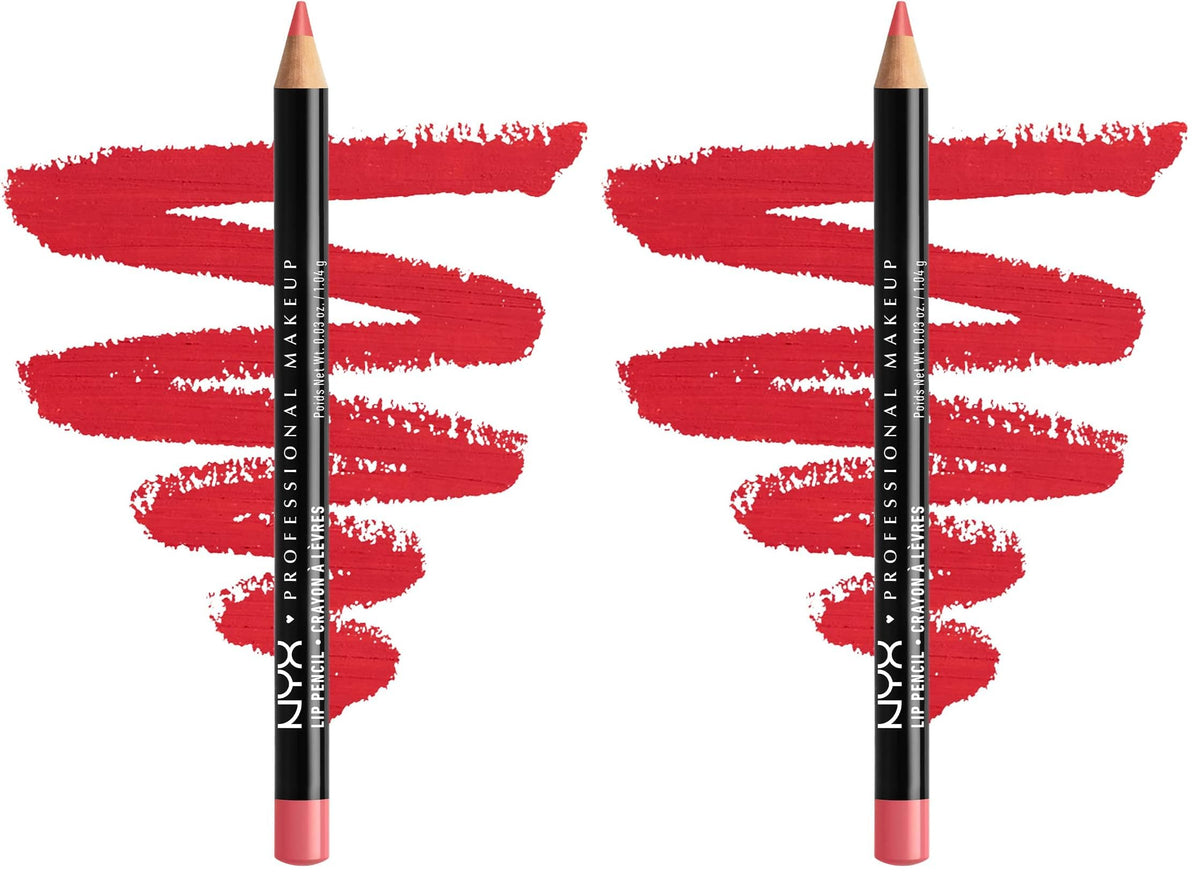 NYX PROFESSIONAL MAKEUP Slim Lip Pencil, Long-Lasting Creamy Lip Liner - Espresso