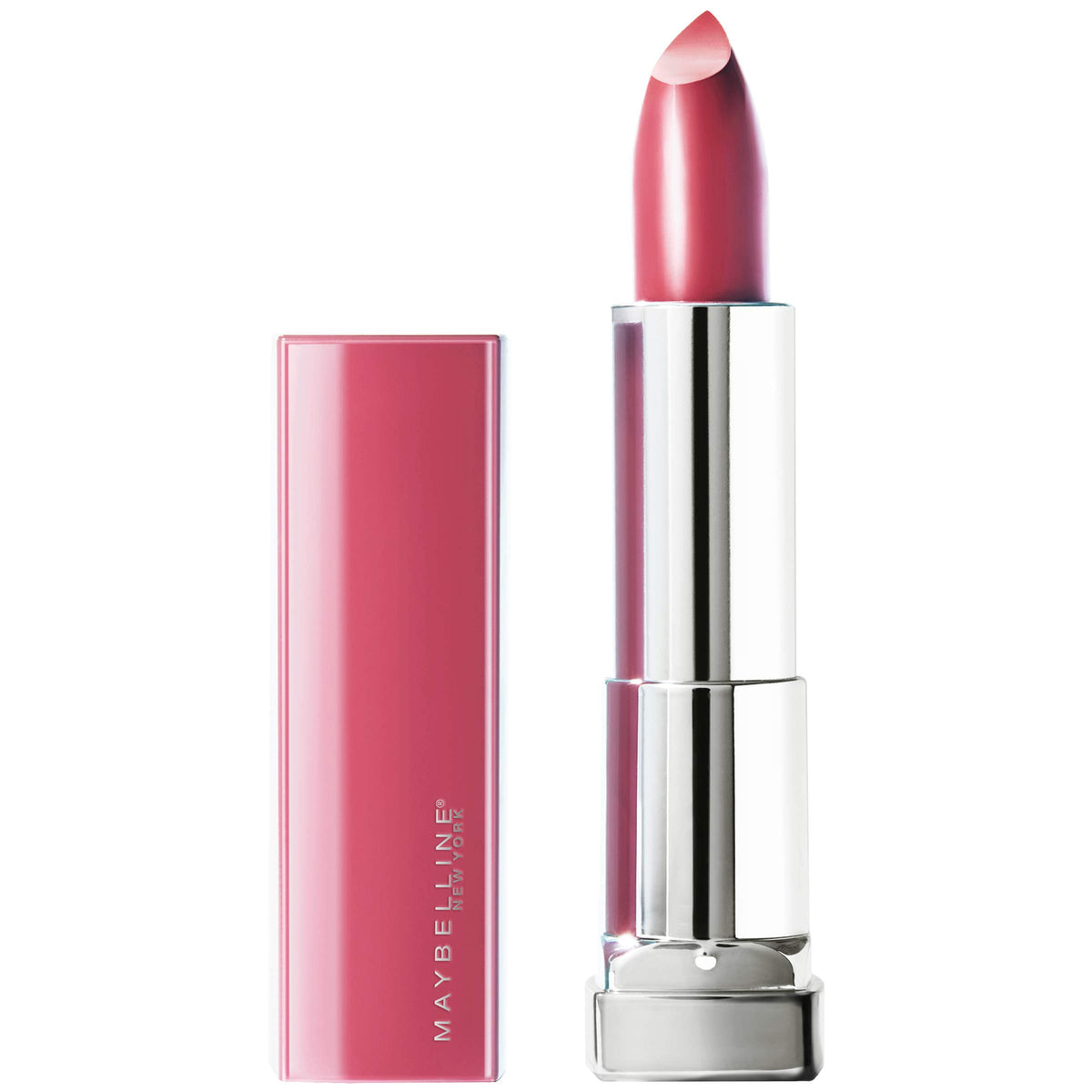 Maybelline Color Sensational Made for All Lipstick, Crisp Lip Color & Hydrating Formula, Fuchsia For Me, Bright Pinky Red, 1 Count