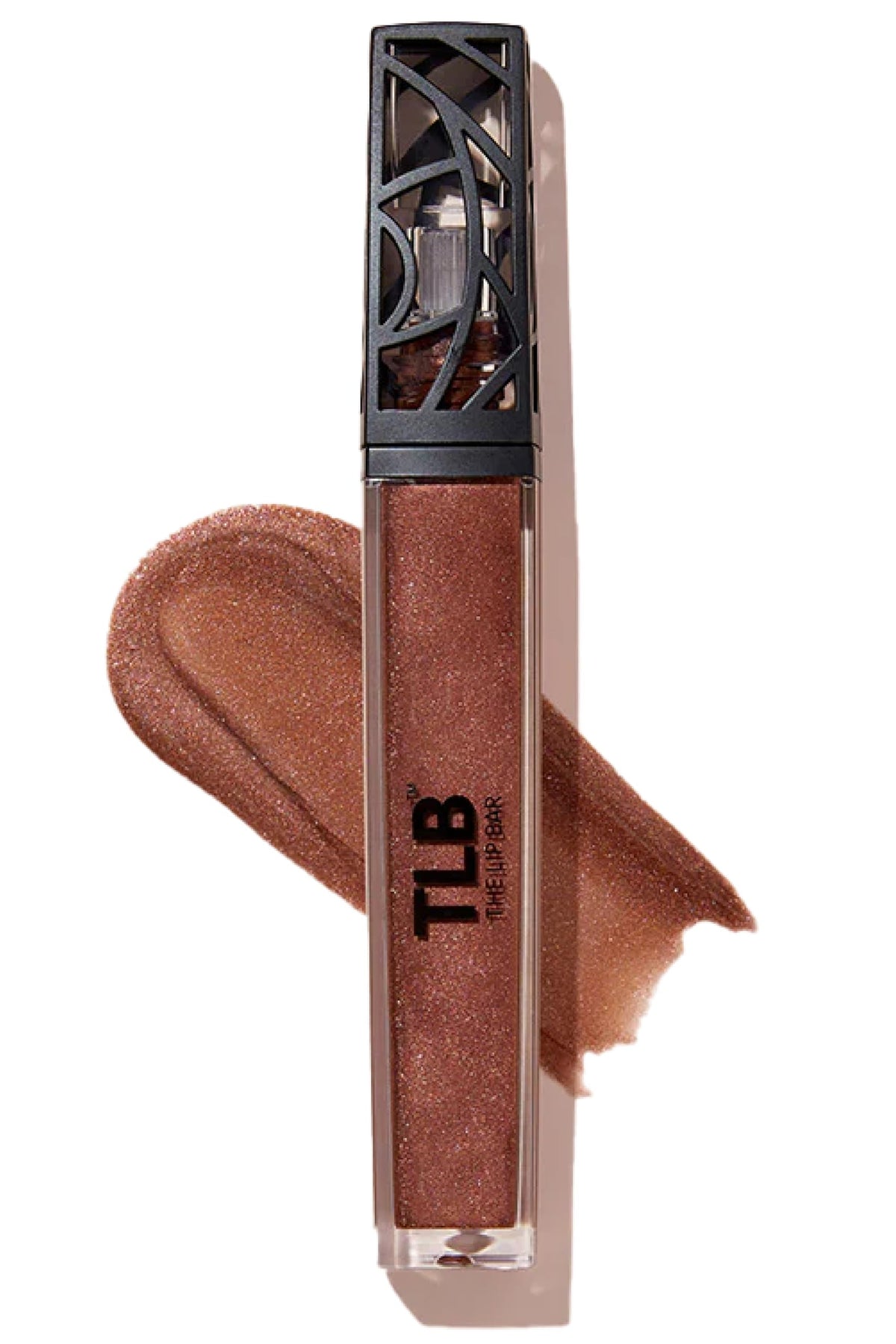 The Lip Bar - Lip Gloss, Girl Boss (Muted Pink Shimmer) - Gloss Up Color Rich - Smooth, Not Sticky Formula - Coconut Oil, Olive Oil, Argan Oil & Vitamin E - Vegan & Cruelty Free - .30 fl oz