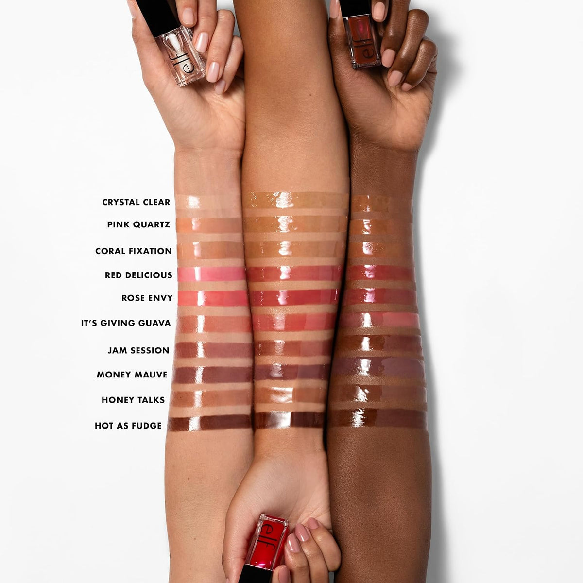 e.l.f. Glow Reviver Lip Oil, Tinted, Hydrating & Non-Sticky, Jam Session