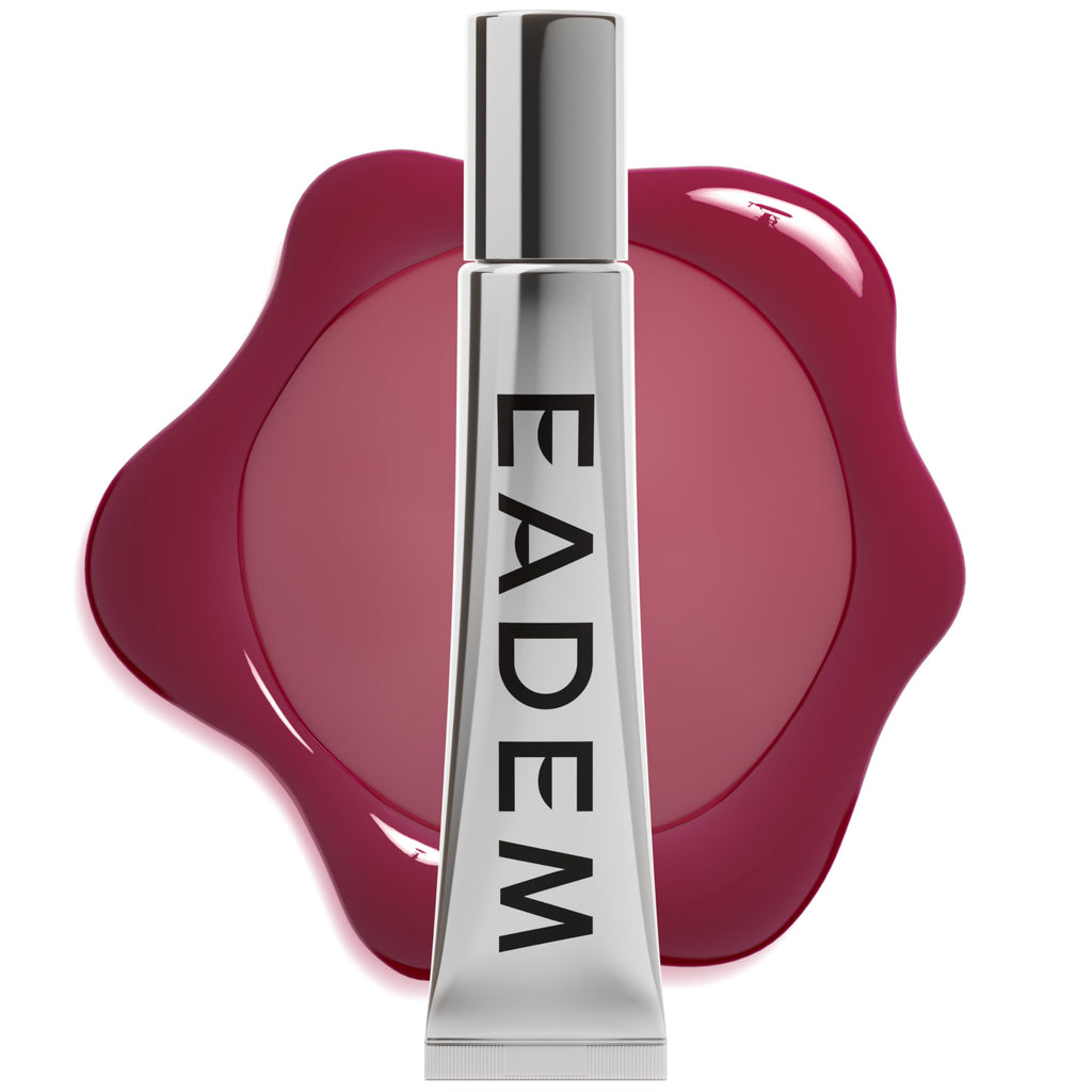 EADEM Tinted Lip Balm, Moisturizing Lip Gloss Tube for Women, Bissap Glaze