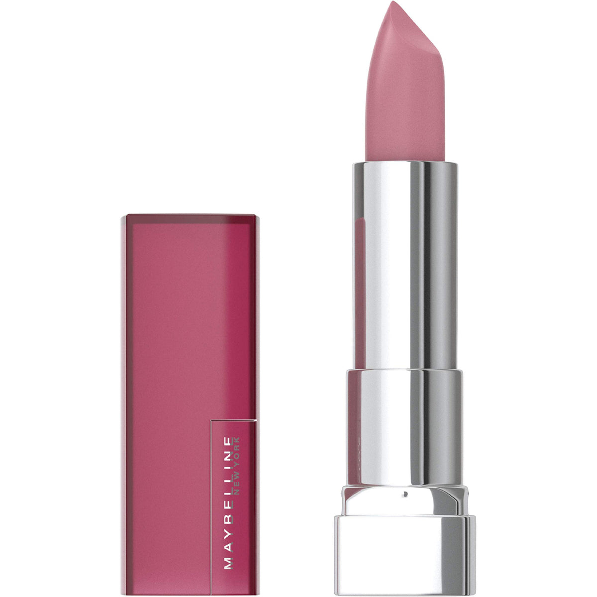 Maybelline Color Sensational Made for All Lipstick, Crisp Lip Color & Hydrating Formula, Fuchsia For Me, Bright Pinky Red, 1 Count