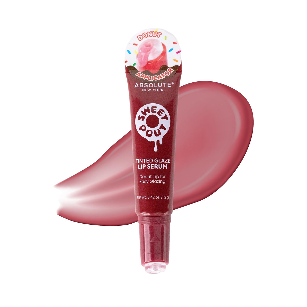 Absolute New York Strawberry Drizzle Sweet Pout Tinted Glaze Lip Serum