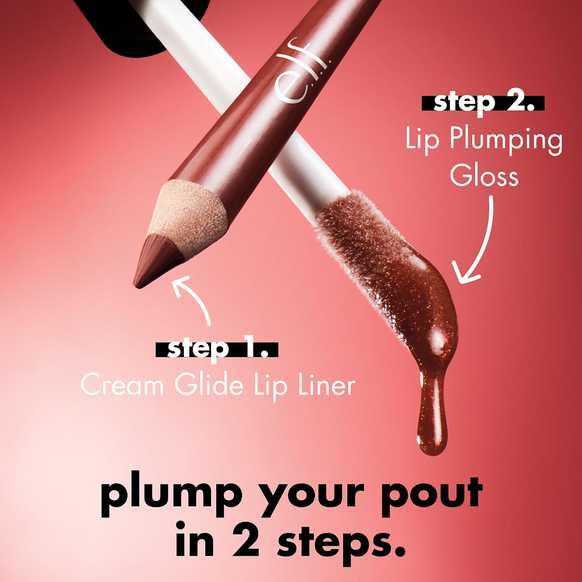 e.l.f. Lip Plumping Gloss, Chocolate Glaze