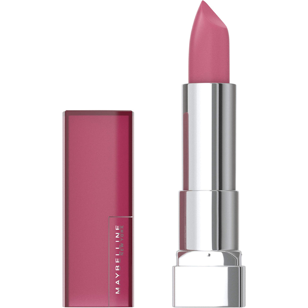 Maybelline Color Sensational Made for All Lipstick, Crisp Lip Color & Hydrating Formula, Fuchsia For Me, Bright Pinky Red, 1 Count