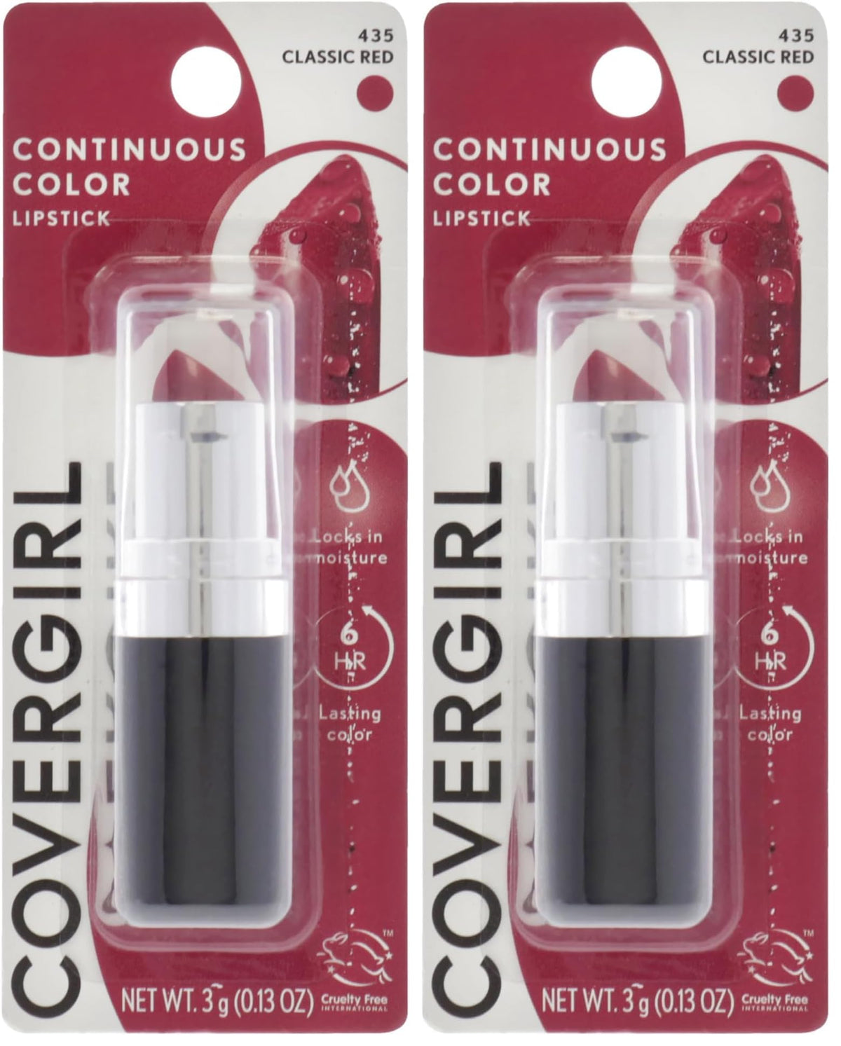 Covergirl Continuous Color Lipstick, 425 Vintage Wine, 0.13 Oz (Packaging May Vary)