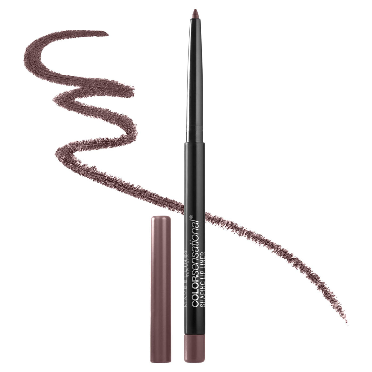 Maybelline Color Sensational Shaping Lip Liner with Self-Sharpening Tip, Totally Toffee, Nude, 1 Count
