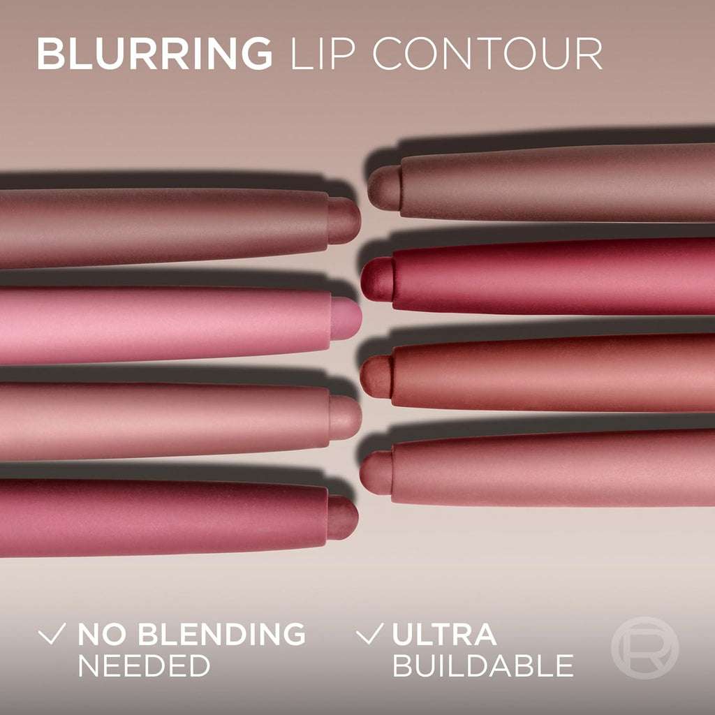 L'Oreal Paris Blurfiller Lip Liner, Lightweight, Buildable, and Sculpting Lip Pencil, Line, Define, and Contour for Fuller-Looking Lips, Brown Caramel, 0.21 oz