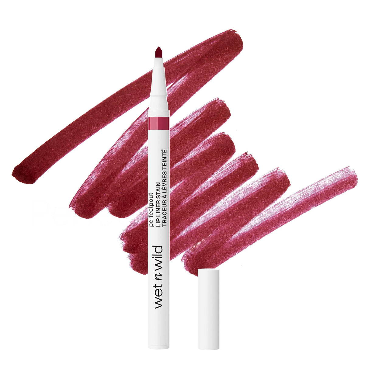 wet n wild Perfect Pout Matte Retractable Gel Lip Liner Pencil, Rich Creamy Long Lasting Color, Well-Defined and Flawless Application, Vegan & Cruelty-Free - Purple Lay Down the Mauves
