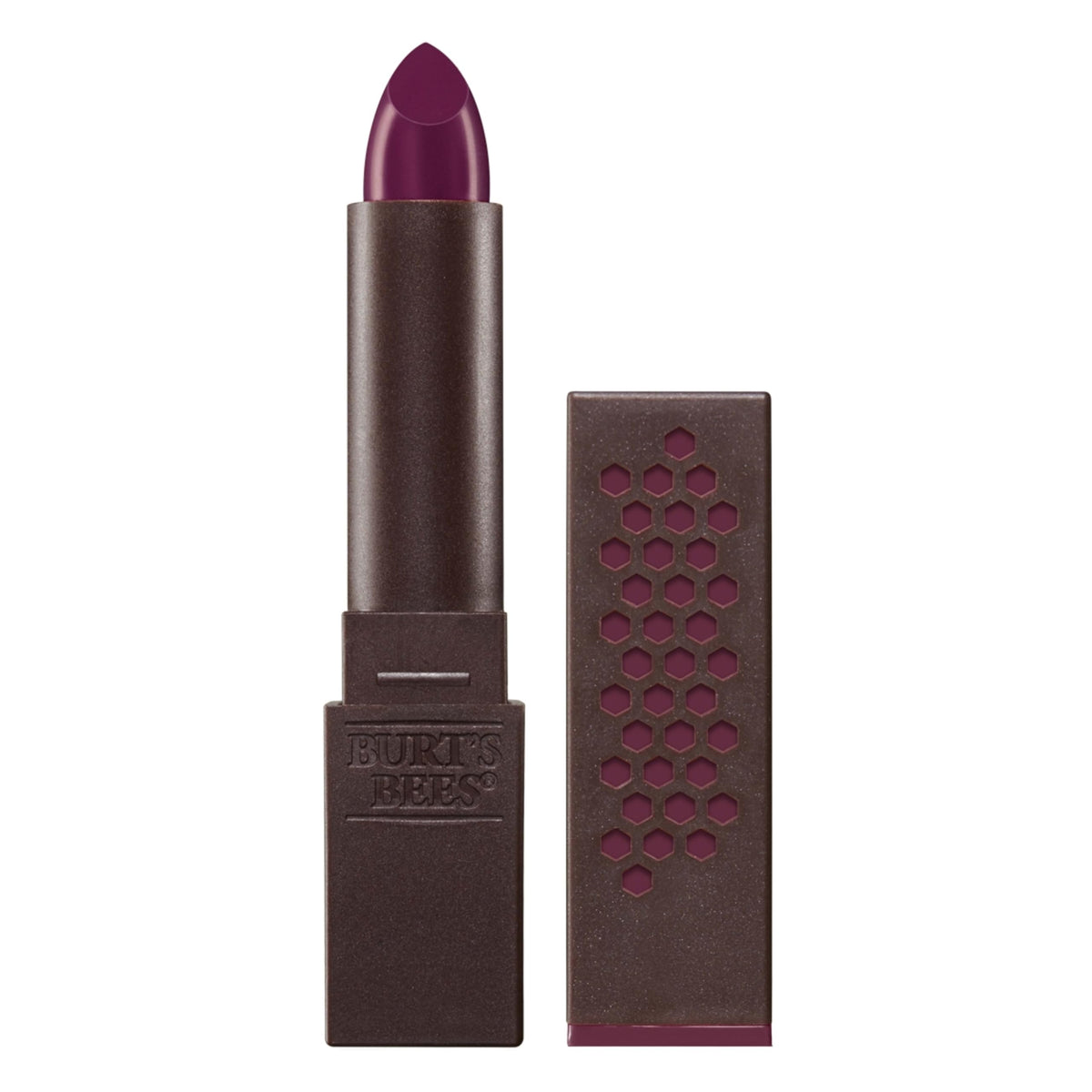 Burt's Bees 100% Natural Moisturizing Lipstick, Scarlet Soaked, 1 Tube