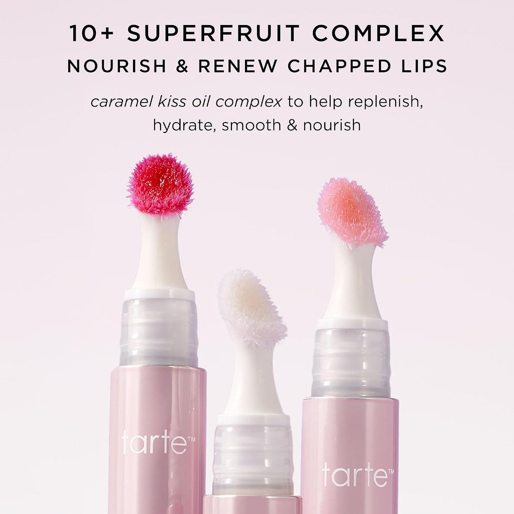 tarte maracuja juicy melt mask – Lip Mask, Balm & Lipgloss with Vitamin E & Shea Butter, Hydrating Overnight Treat for Soft, Smooth, Nourished Lips, Vegan & Cruelty Free