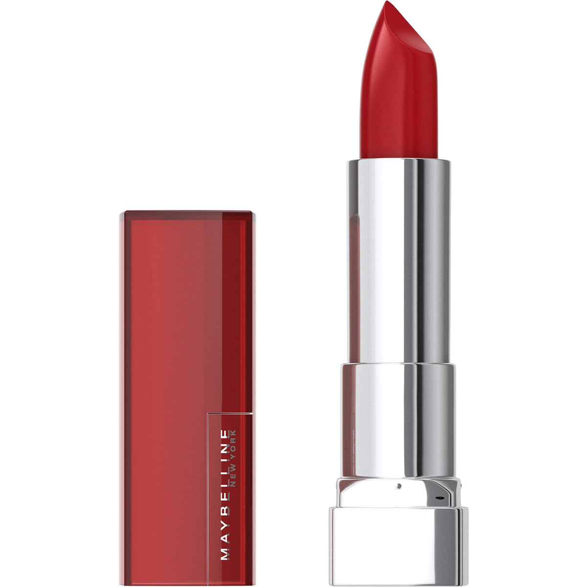 Maybelline Color Sensational Lipstick, Lip Makeup, Cream Finish, Hydrating Lipstick, Pink Wink, Coral Pink ,1 Count