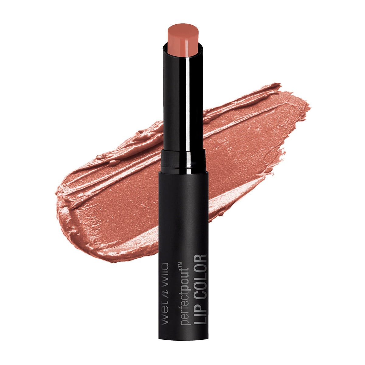 wet n wild Perfect Pout Lipstick, Dark Red My Blackberry Broke, Vegan | Gluten-Free | Cruelty-Free | Lip Color, Lip Color