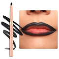 Oulac Brown Lip Liner Pencil, 2in1 Retractable Makup Crayon for Lipliner and Eyeliner, Highly Pigmented, Smooth, Long Lasting and Waterproof Formula, Vegan Beauty, 03 Teddy