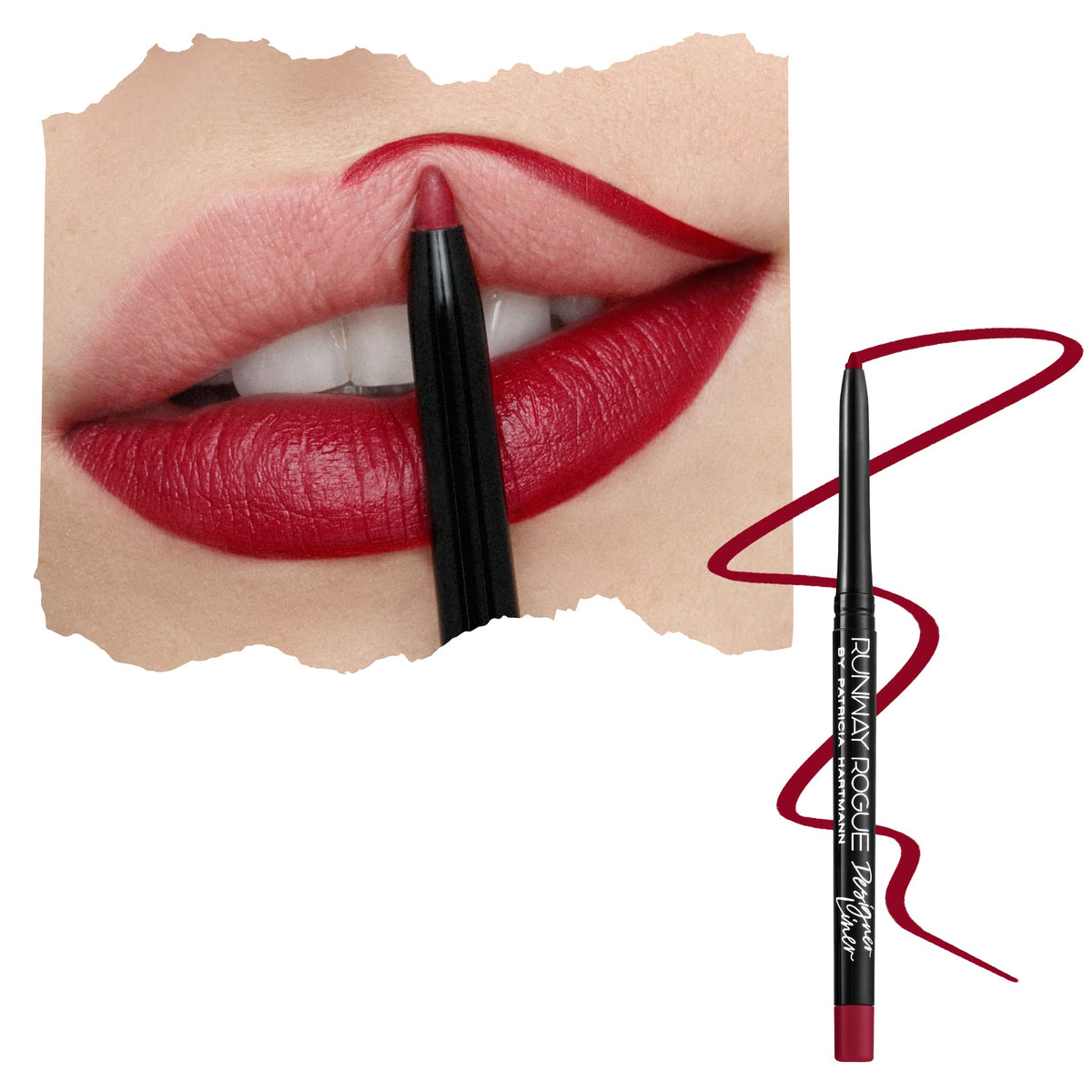 Runway Rogue Matte Lip Liner Pencil with Sharpener, ‘Trendsetter’