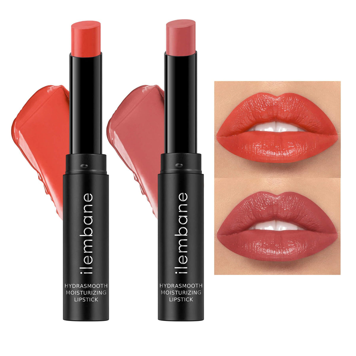 Cocoa Brown Hydrating Lipstick, Glossy Tinted Lip Balm - Cocoa