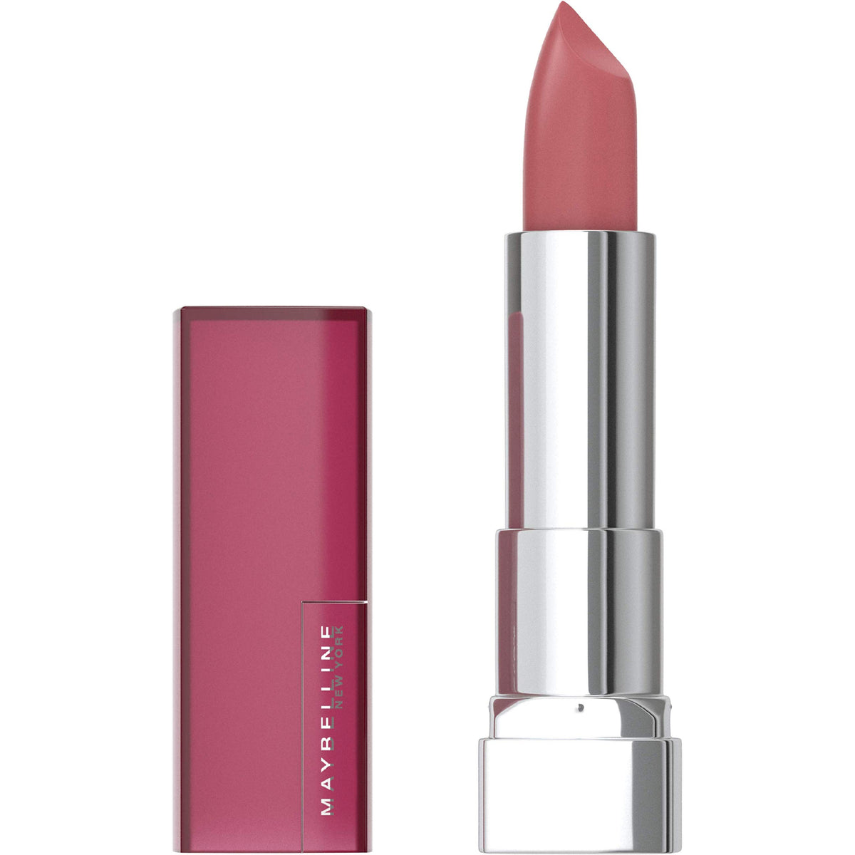 Maybelline Color Sensational Made for All Lipstick, Crisp Lip Color & Hydrating Formula, Fuchsia For Me, Bright Pinky Red, 1 Count