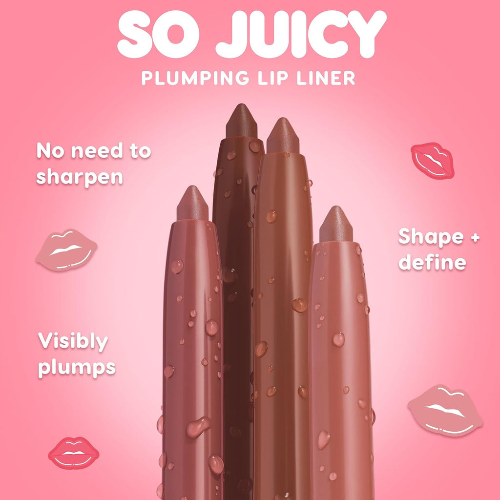 ColourPop So Juicy Plumping Lip Liner with Peptides - Long Lasting Lip Liner for Visibly Plumped & Shaped Lips - Enriched with Smoothing Ceramides & Peppermint - Westwood (0.01 oz)