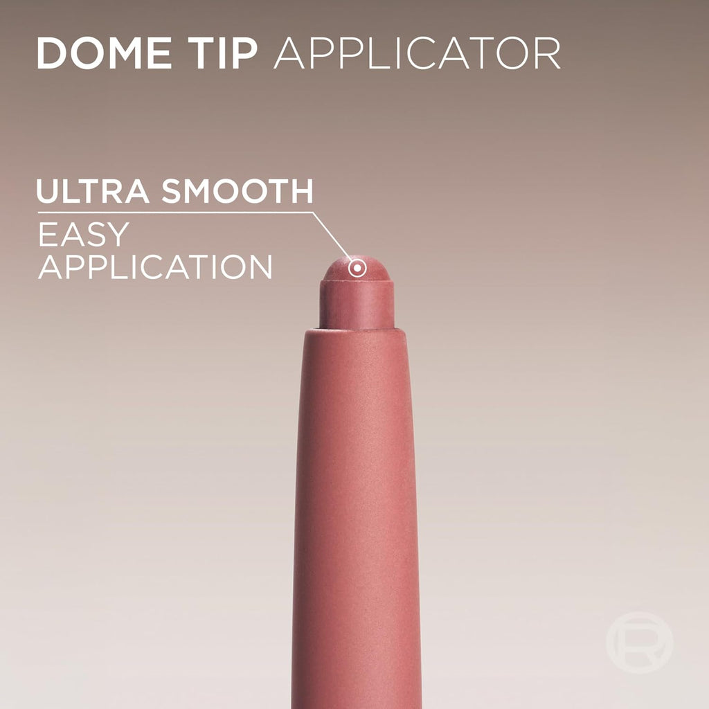 L'Oreal Paris Blurfiller Lip Liner, Lightweight, Buildable, and Sculpting Lip Pencil, Line, Define, and Contour for Fuller-Looking Lips, Brown Caramel, 0.21 oz