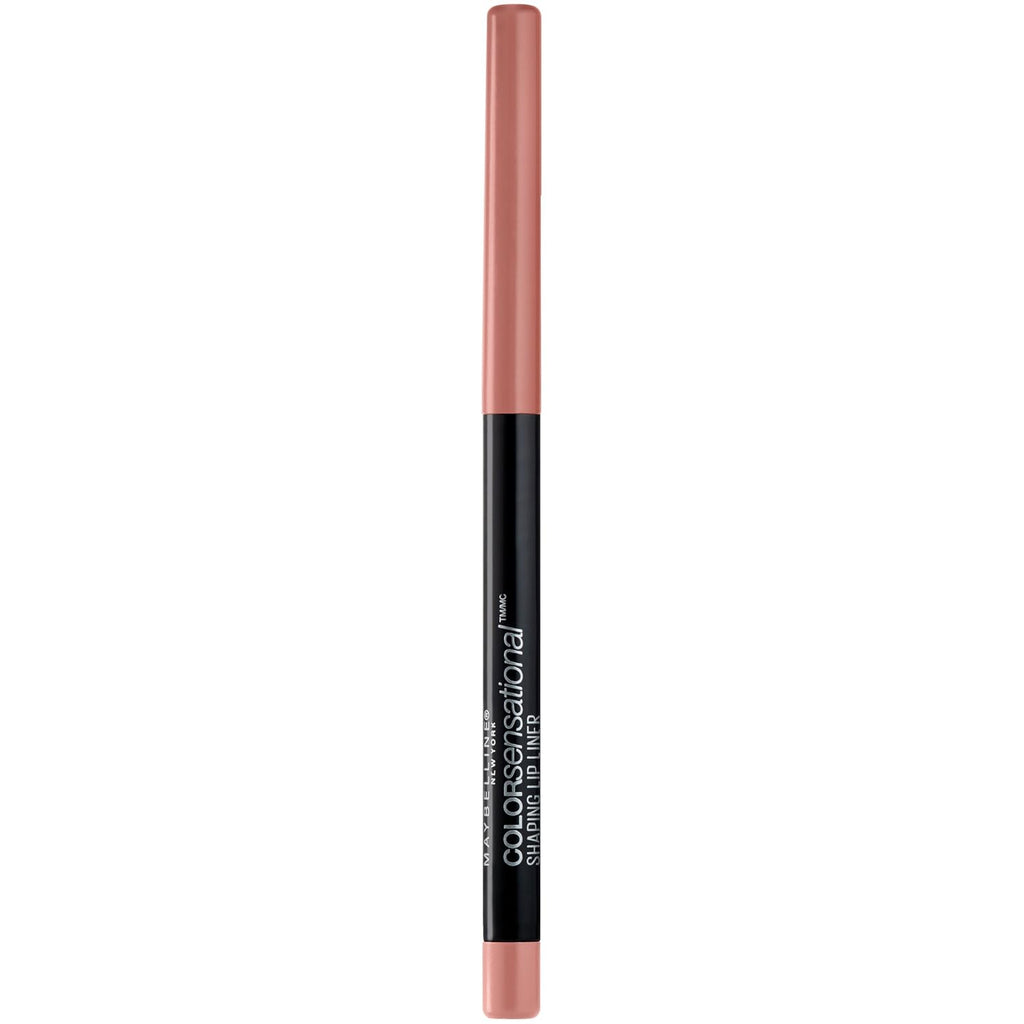 Maybelline Color Sensational Shaping Lip Liner with Self-Sharpening Tip, Totally Toffee, Nude, 1 Count