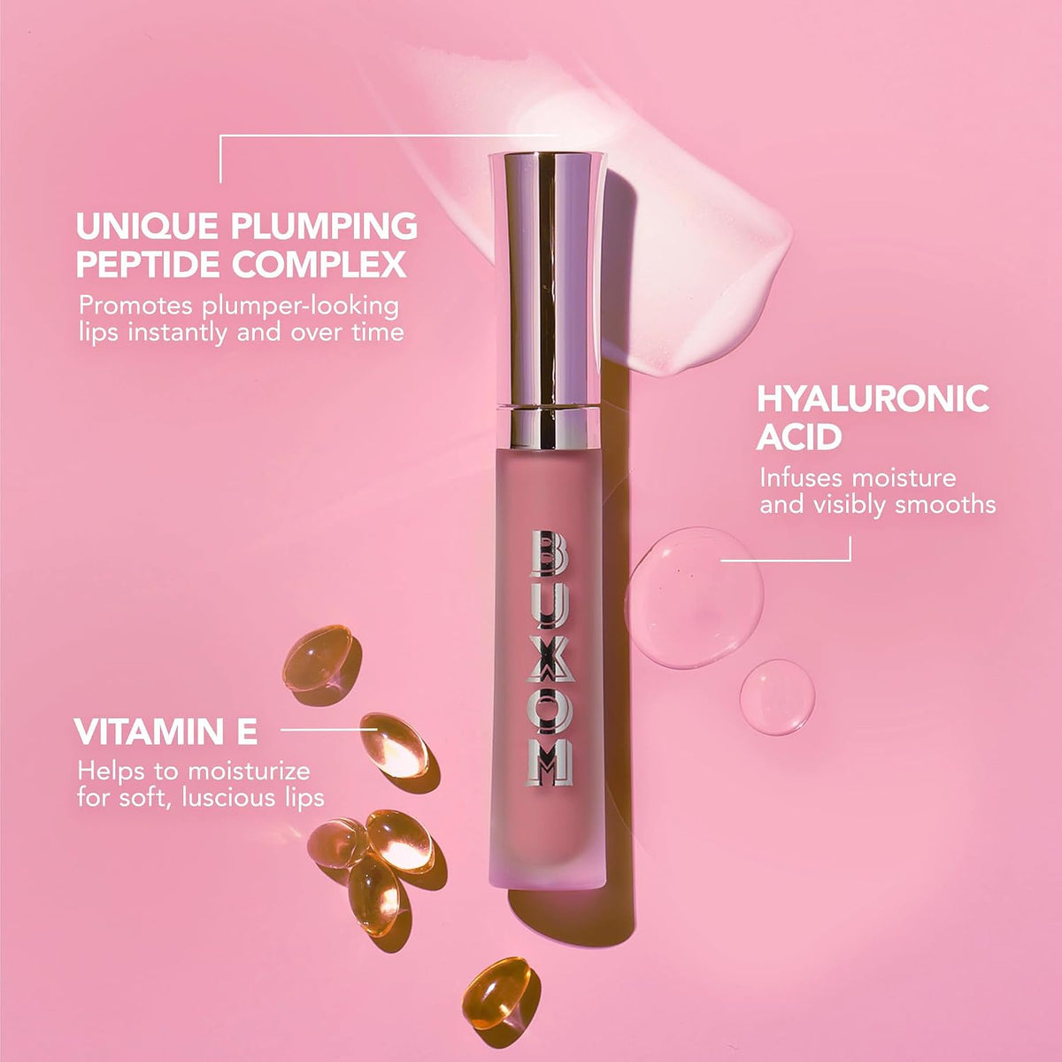 BUXOM Full-On Plumping Lip Cream Gloss, 0.14 oz